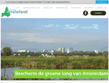 Tablet Screenshot of beschermersamstelland.nl